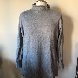 Oversized Anthropologie Grey Knit Sweater